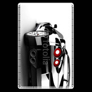 Etui carte bancaire Voiture de course noire