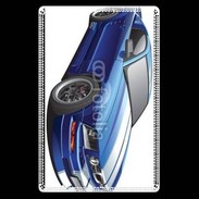 Etui carte bancaire Mustang bleue