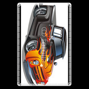 Etui carte bancaire Hot rod 3