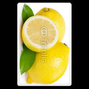 Etui carte bancaire Citron jaune