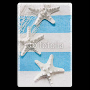 Etui carte bancaire La mer en bleu et blanc