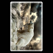 Etui carte bancaire Ours blanc en colère