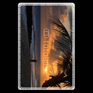 Etui carte bancaire Couple romantique sur la plage