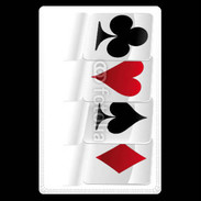Etui carte bancaire Carte de poker 2