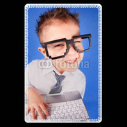 Etui carte bancaire jeune Geek avec clavier