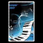 Etui carte bancaire Abstract piano