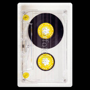 Etui carte bancaire Cassette audio transparente 1