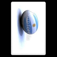 Etui carte bancaire Ballon de rugby Argentine