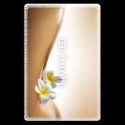 Etui carte bancaire Beauté de femme et monoï