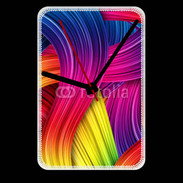Grande pendule murale Fibres de couleur