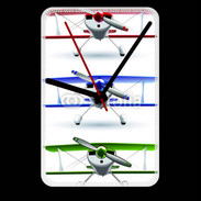 Grande pendule murale Avion biplan