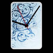 Grande pendule murale Fond tribal bleu
