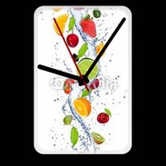 Grande pendule murale Fruits frais en folie