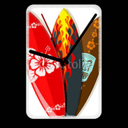 Grande pendule murale Planche de surf