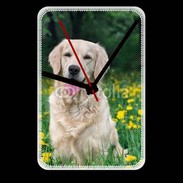 Grande pendule murale Portrait de Chien Golden 5