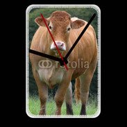 Grande pendule murale Vache de race limousine