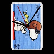 Grande pendule murale Snoopy timbre poste