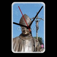 Grande pendule murale Statue Pape Jean Paul II