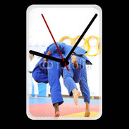 Grande pendule murale Prise de judo