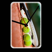 Grande pendule murale Raquette de tennis