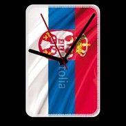 Grande pendule murale Drapeau Serbie