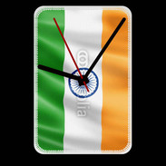 Grande pendule murale Drapeau Inde