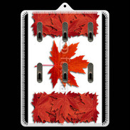 Porte clés Canada en feuilles