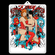 Porte clés Couple de femme