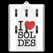 Porte clés J'aime les soldes