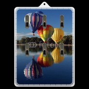 Porte clés Montgolfière miroir
