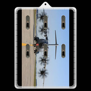 Porte clés Avion de transport militaire