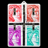 Porte clés Timbres Français