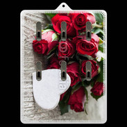Porte clés Bouquet de rose