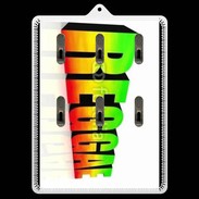 Porte clés Reggae 3D
