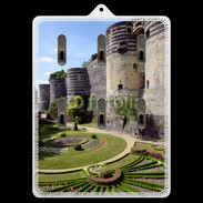 Porte clés Château fort et jardins d'Angers en France