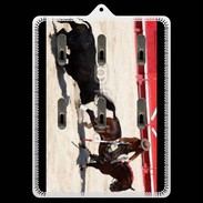 Porte clés Corrida à cheval