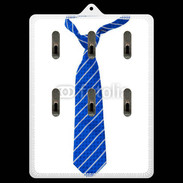 Porte clés Cravate bleue