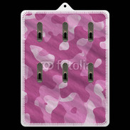 Porte clés Camouflage rose