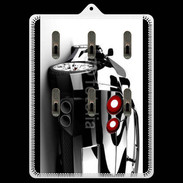 Porte clés Voiture de course noire