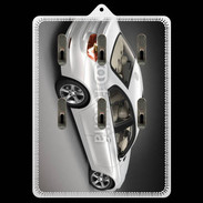 Porte clés Sport car blanche