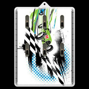Porte clés Course de voiture rétro