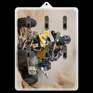Porte clés Dérapage en quad