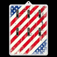 Porte clés USA texture vintage