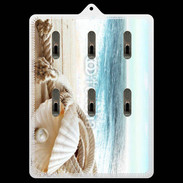 Porte clés Perle et mer