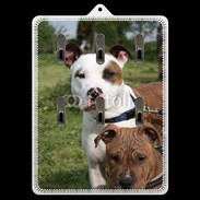 Porte clés Chien Staffordshire