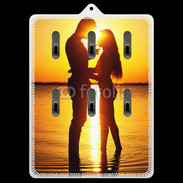 Porte clés Couple sur la plage