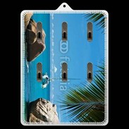 Porte clés Plage des Seychelles