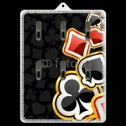 Porte clés Carte de poker