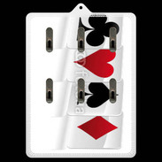 Porte clés Carte de poker 2