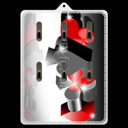 Porte clés Symbole de cartes